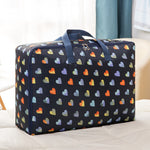 Oxford Cloth Quilt Moisture-Proof & Waterproof Storage Bag Zipper Portable Moving Luggage Bag, 55x33x20cm, 58x38x22cm, 60x50x25cm