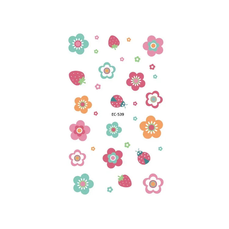 20 PCS Waterproof Painted Fruits Vegetables Plants Children Tattoo Stickers, EC-531, EC-532, EC-533, EC-534, EC-535, EC-536, EC-537, EC-538, EC-539, EC-540, EC-541, EC-542, EC-543, EC-544, EC-545, EC-546, EC-547, EC-548, EC-549, EC-550, EC-551, EC-552 ...