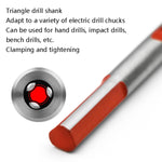 Ceramic Triangle Handle Metal Flashlight Drill Bit, Size: 3mm, 3mm, 4mm, 5mm, 6mm, 8mm, 10mm, 12mm