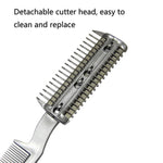 2 PCS Pet Cleaning Dead Hair Hair Removal Knife Soft Hair Removal Comb, Hair Removal Knife