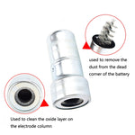 5 PCS 114 Car Cleaning Tools Battery Pile Head Brush, 114