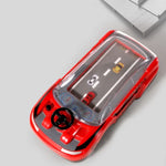 Children Car Adventure Game Two-Players Battle Toy, Red, Black, Black Red