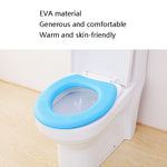 EVA Thermal Adhesive Toilet Seat Washer, Yellow, Green, Blue, Pink