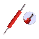 20 PCS Valve Core Wrench Key Car Air Conditioning Wheel Tire Air Mouth Dual-Use Switch Tool, Valve Core Wrench Key
