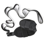 Yoga Stretch Trainer Rehabilitation Correction Belt Foot Drop Stretcher, Oxford Black