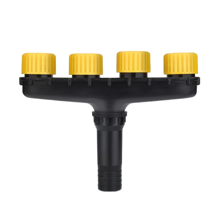 DKSSQ Gardening Multi-Head Watering Sprinkler Nozzle, Specification:, 3 Head with 1 inch/1.2 inch Interface, 3 Head With 1.5 inch Interface, 4 Head With 1 inch/1.2 inch Interface, 4 Head With 1.5 inch Interface, 5 Head With 1 inch/1.2 inch Interface