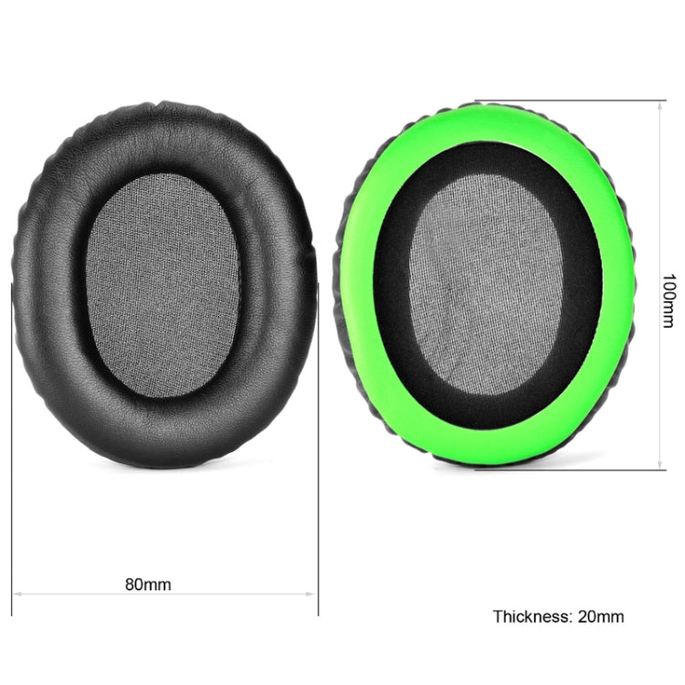 2pcs Headset Earmuffs For Kingston HyperX, Black Mesh, Black Mesh+Blue, Black Mesh+Green, Black Protein Skin, Black Velvet, Black+Red Velvet, Black+Blue Protein Skin, Black+Green Protein Skin, White+Rose Red, Black Splicing, Black Ice Silk