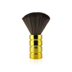 Electroplating Broken Hair Brush Haircut Neck Cleaning Brush, Four-section Gold, Four-section Silver, Four-section Gradient Purple, Round Handle Silver, Round Handle Gold, Round Handle Gradient Yellow, Round Handle Gradient Yellow Purple               ...