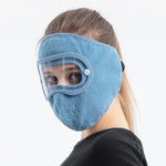2 PCS XBG-9123 Pellets Riding Windproof HD Goggles Anti-Fog Mask