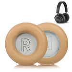 2pcs Genuine Leather Sponge Earmuffs For B&O BeoPlay H7 / H9 / H9i, H7 / H9 / H9i (Black), H7 / H9 / H9i (Apricot)