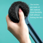 Home Long Handle Soft Hair Shower Brush, Cherry Pink