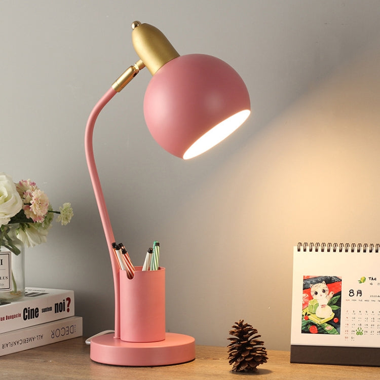 YY-1109 Student Desk LED Eye Protection Lamp with Pen Holder, CN Plug, Specification:, Tricolor, without Bulb