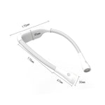 Hanging Neck Lamp Student Eye Protection Led Reading Lamp USB Rechargeable Book Lamp, White, Black