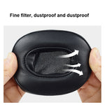 2pcs Sponge Earmuff For Audio-Technica ATH-M50 / M40 / M50X / MSR7, Sheepskin-Black, Sheepskin-Khaki