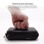 CHKJOK GH1805 EVA Mobile Hard Disk Anti-pressure Hard Shell Bag, GH1805 Black, GH1805 Blue, GH1805 Red