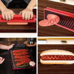 Hot Dog Ham & Egg Cutter Barbecue Cut Texture Tool, Barbecue Cut