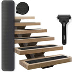 15 PCS PEVA  Rubber Non-marking Step Non-slip Tape,Size:, 10 x 60cm, 10 x 81cm, 15 x 61cm, 15 x 76cm, 15 x 81cm