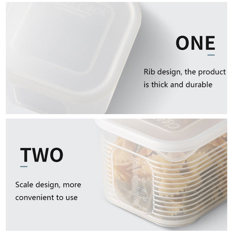 A2958 Chopped Onion Garlic Refrigerator Preservation Box with Lid, Small, 6-pieces / Sets
