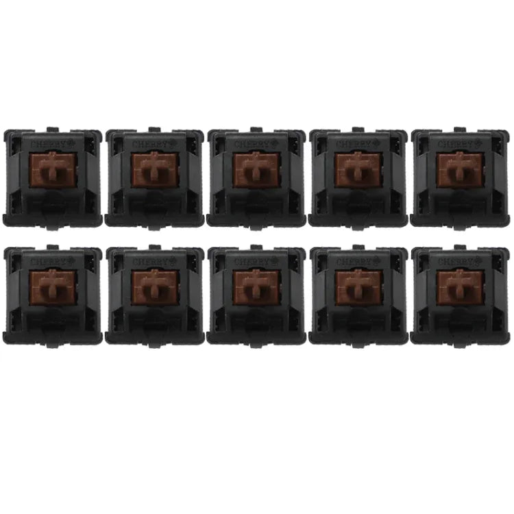 10PCS Cherry Shaft MX Switch Linear Mute Keyboard Shaft, Black Shaft, Red Shaft, Tea Shaft, Blue Shaft, White Shaft, Green Shaft, Silver Shaft, Mute Red Shaft, Mute Black Shaft