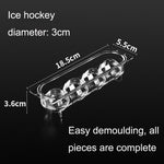 Household Food Grade Transparent Round Ice Cube Mold, Size: Large, Small, Medium, Large
