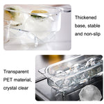 Household Food Grade Transparent Round Ice Cube Mold, Size: Large, Small, Medium, Large
