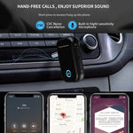Car Bluetooth 5.0 Audio Receiver 3.5mm Bluetooth Converter, 5.0 Audio Receiver