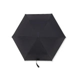 PARACHASE Carbon Fiber Light Portable Small Clever Black Glue Sunscreen Anti-UV Sun Umbrella, Black, Navy, Khaki
