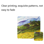Am002 Large Oil Painting Desk Rubber Mouse Pad, 300x800x5mm Stitched Edges, 400x900x4mm Stitched Edges, 400x900x5mm Stitched Edges, 300x800x1.5mm No Stitched Edges, 300x800x3mm Stitched Edges