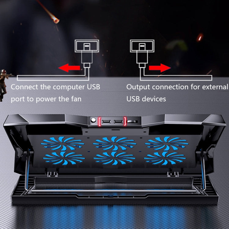 MC Q3 Lifting and Folding Laptop Cooler