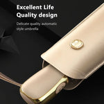 Light Black Glue Sunside Anti-UV Rain or Shine Umbrella