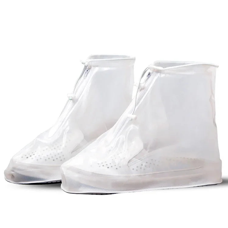 1 Pair Rainy Outdoor Anti-Skid Waterproof Shoe Cover Thickening Repetitive Use Shoe Cover, S, M, L, XL, XXL, XXXL
