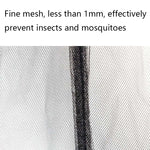 HY-0205 300 x 230 cm Outdoor Parasol Anti-mosquito Net Cover, Square Umbrellas, Folding Tents