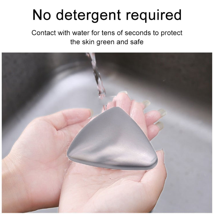Stainless Steel Soap Deodorant Metal Soap, Specification: Triangle, Triangle, Rectangle