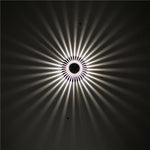 LED Aluminum Aisle Light Sunflower Corridor Lamp Decorative Light, Visible Installation 1W, Visible Installation 3W, Invisible Installation 1W, Invisible Installation 3W