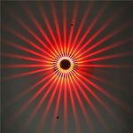LED Aluminum Aisle Light Sunflower Corridor Lamp Decorative Light, Visible Installation 1W, Visible Installation 3W, Invisible Installation 1W, Invisible Installation 3W