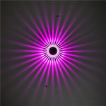 LED Aluminum Aisle Light Sunflower Corridor Lamp Decorative Light, Visible Installation 1W, Visible Installation 3W, Invisible Installation 1W, Invisible Installation 3W