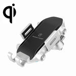 X343 15W Car Wireless Charger Smart Induction Suction Cup Phone Holder