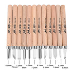 MYTEC Multifunctional Woodworking Rubber Stamp Carving Tool Knife, 3 PCS/Set, 4 PCS/Set, 5 PCS/Set, 6 PCS/Set, 8 PCS/Set, 10 PCS/Set, 12 PCS/Set