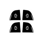 For Tesla Model 3 4pcs/ Set B-type Car Window Switch Stickers