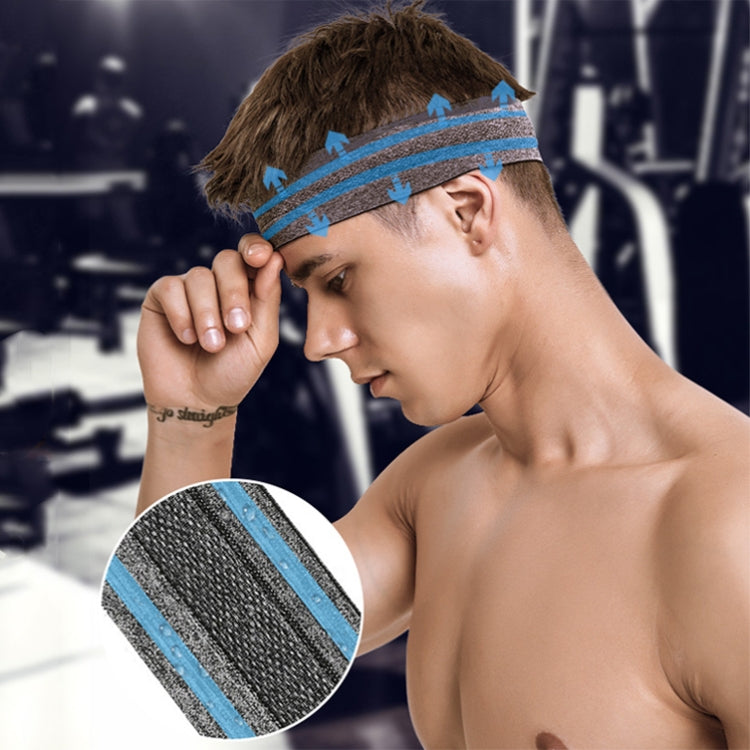 T1 Outdoor Sports Sweat Guide Headband, T1 (Black)