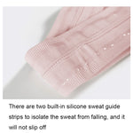 Silicone Non-slip Running Sweat-absorbent Headband, Silicone Headband (Pink), Silicone Headband (Black)