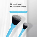 Car Details Soft Bristle Interior Brush Crevice Cleaning Brush, Style:, Short Black Handle, Long Black Handle, Short Red Handle, Long Red Handle, Short Blue Handle, Long Blue Handle