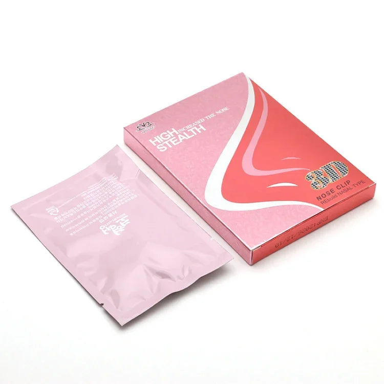 5 Sets Nose Beauty 3D Invisible Silicone Nose Pad Nose Bridge Booster