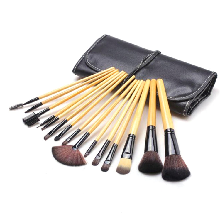Makeup Brush Set Loose Powder Brush Makeup Tool, 15 PCS / Set Wood Color, 15 PCS / Set Black, 18 PCS / Set Wood Color