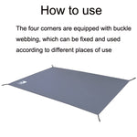 Outdoor Tent Mats Thickened Oxford Cloth Waterproof Picnic Mat, Size:, 90x210cm, 140x210cm, 180x210cm, 210x210cm, 240x210cm