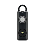 Anti-wolf Alarm Rechargeable Female Student Self-defense Keychain, Rechargeable White, Rechargeable Black