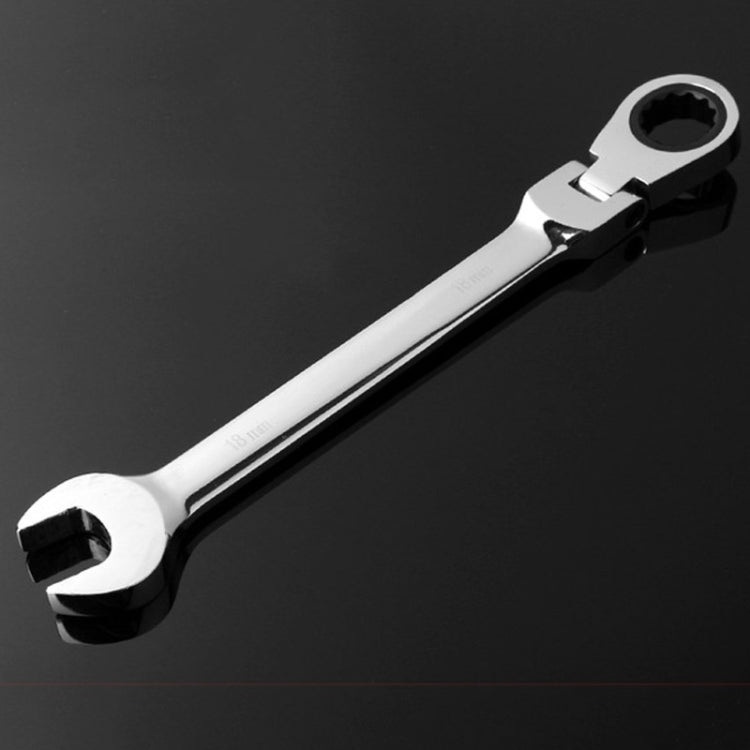 Combination Ratchet Wrench with Flexible Head Dual-purpose Ratchet Tool, 6mm, 7mm, 9mm, 11mm, 16mm, 24mm, 18mm, 20mm, 21mm, 22mm, 23mm