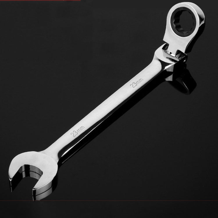 Combination Ratchet Wrench with Flexible Head Dual-purpose Ratchet Tool, 6mm, 7mm, 9mm, 11mm, 16mm, 24mm, 18mm, 20mm, 21mm, 22mm, 23mm