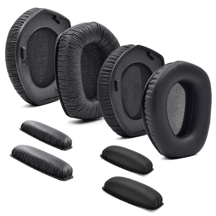 2 PCS Headphone Head Beam Protection Pad, For Sennheiser HDR RS185 (Frog Leather), For Sennheiser HDR RS165 175 (Protein Skin ), For Sennheiser HDR RS165 175 (Frog Leather)