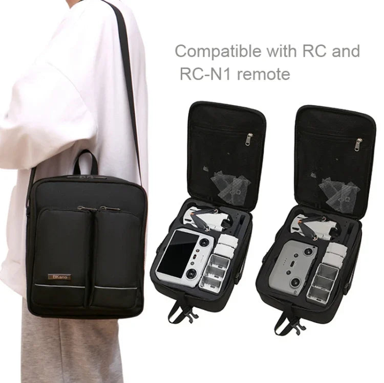 BKANO Storage Bag Shoulder Bag Messenger Bag Suitcase for DJI Mini 3 Pro, For DJI Mini 3 Pro